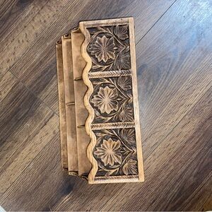 Handcrafted Wooden Wall Shelf